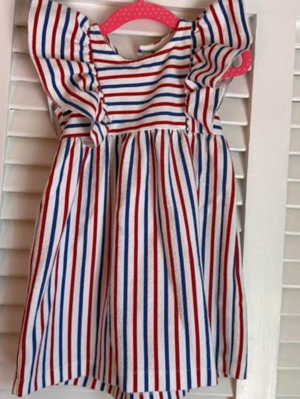 Zara Girl's Patriotic Dress - Size 2-3 Years